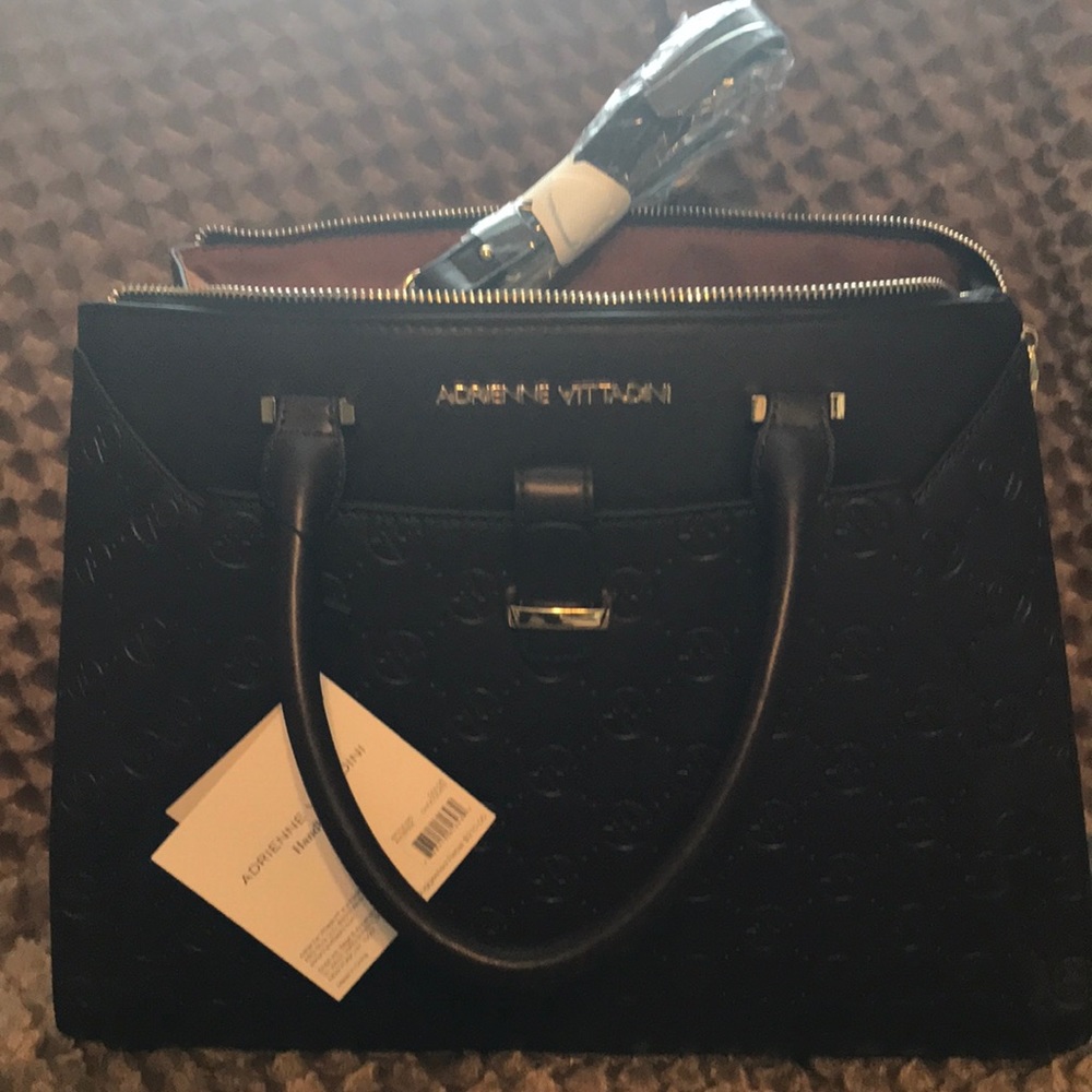 Embossed Signature Collection Satchel